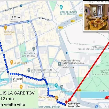 Au Faubourg -old - & Canal 1 Min Appartement *